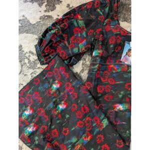 Women's Floral Print 3/4 Sleeve Dress‎  Rachel Comey 6 W/Pockets